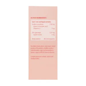 Kids Liquid Zinc With Vitamin C Henry Blooms 100ml