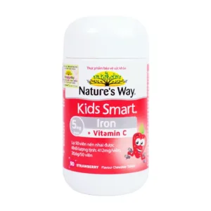 Kids Smart Iron + Vitamin C Nature's Way 50 viên