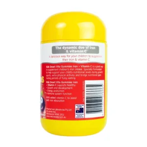 Kids Smart Vita Gummies Iron + Vitamin C Nature's Way 60 viên