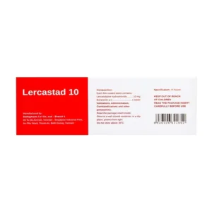Lercastad 10 Stellapharm 6 vỉ x 10 viên