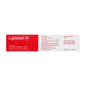 Lipistad 20 Stellapharm 3 vỉ x 10 viên