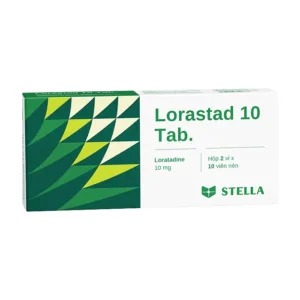 Lorastad 10 Tab Stella 2 vỉ x 10 viên