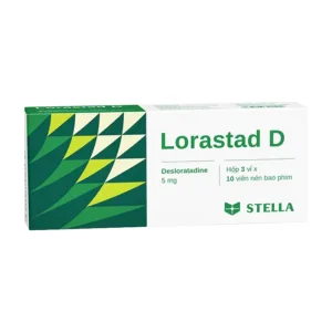Lorastad D 5mg Stella 3 vỉ x 10 viên