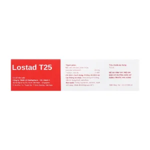 Lostad T25 Stellapharm 3 vỉ x 10 viên