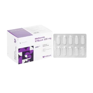 Metformin Stella 1000mg 6 vỉ x 10 viên