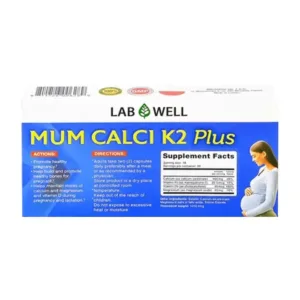 Mum Calci K2 Plus Lab Well 2 vỉ x 18 viên