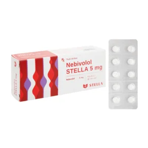 Nebivolol Stella 5mg 3 vỉ x 10 viên