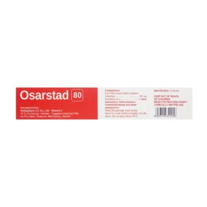 Osarstad 80 Stellapharm 3 vỉ x 10 viên