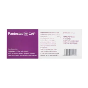 Pantostad 40 CAP Stellapharm 4 vỉ x 7 viên