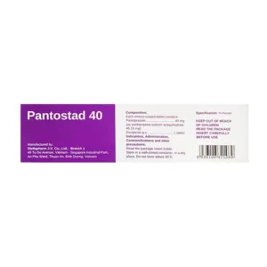 Pantostad 40mg Stella 4 vỉ x 7 viên