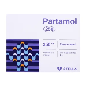 Partamol 250 Stellapharm 20 gói x 1g