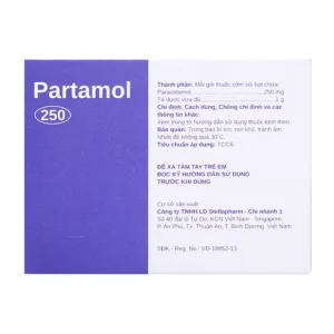 Partamol 250 Stellapharm 20 gói x 1g