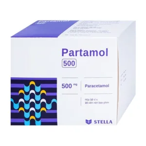 Partamol 500 Stellapharm 10 vỉ x 10 viên