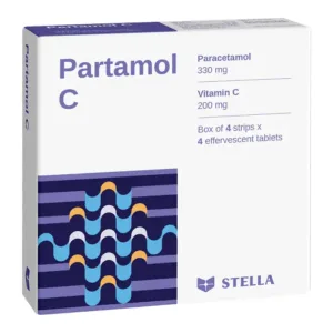 Partamol C Stellapharm 4 vỉ x 4 viên