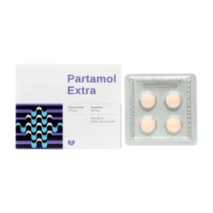 Partamol Extra Stellapharm 10 vỉ x 4 viên