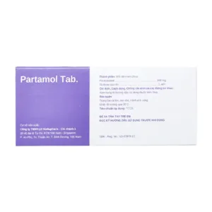 Partamol Tab. 500mg Stellapharm 10 vỉ x 10 viên