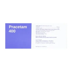 Pracetam 400mg Stella 10 vỉ x 10 viên