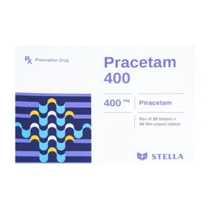 Pracetam 400mg Stella 10 vỉ x 10 viên
