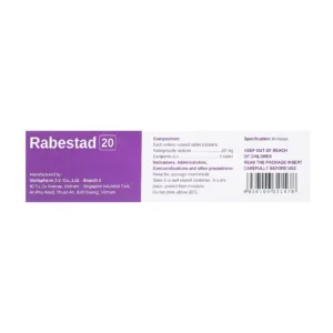 Rabestad 20 Stellapharm 3 vỉ x 10 viên