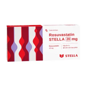 Rosuvastatin Stella 20mg 3 vỉ x 10 viên