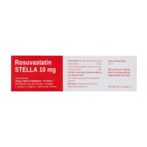 Rosuvastatin Stella 10mg 3 vỉ x 10 viên