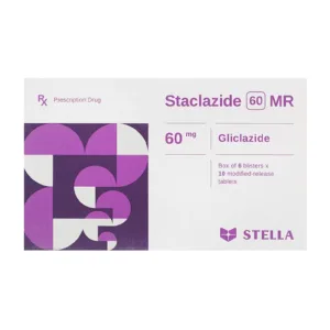 Staclazide 60 MR Stella 6 vỉ x 10 viên