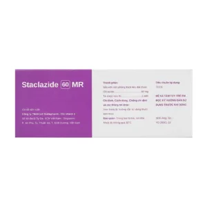 Staclazide 60 MR Stella 6 vỉ x 10 viên