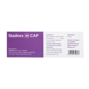 Stadnex 40 CAP Stellapharm 4 vỉ x 7 viên