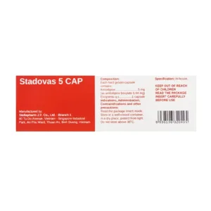 Stadovas 5 CAP Stellapharm 3 vỉ x 10 viên