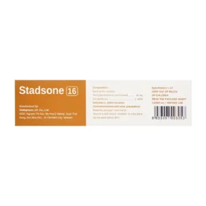 Stadsone 16mg Stella 3 vỉ x 10 viên