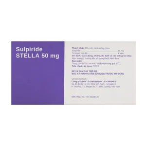 Sulpiride Stella 50mg 5 vỉ x 10 viên