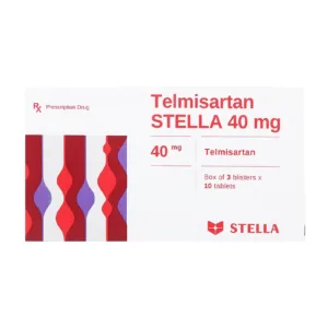 Telmisartan Stella 40mg 3 vỉ x 10 viên