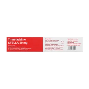 Trimetazidine Stella 20mg 2 vỉ x 30 viên