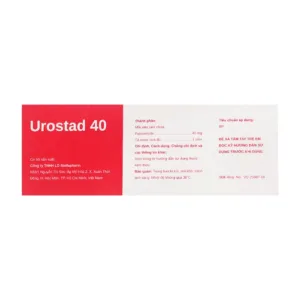 Urostad 40mg Stellapharm 5 vỉ x 10 viên