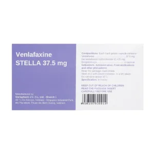 Venlafaxine Stella 37.5mg 6 vỉ x 10 viên