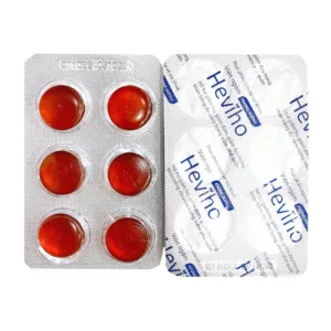 Viên Ngậm Heviho Không Đường Thái Minh 3 vỉ x 6 viên