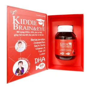 Viên Uống Dầu Cá Cho Trẻ Kiddie Brain Eye Fobelife 60 viên