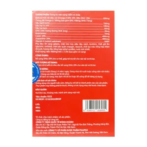 Viên Uống Dầu Cá Cho Trẻ Kiddie Brain Eye Fobelife 60 viên