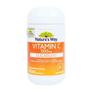 Vitamin C 500mg Sugarless Nature's Way 90 viên