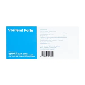 Vorifend Forte 500mg Stellapharm 6 vỉ x 10 viên
