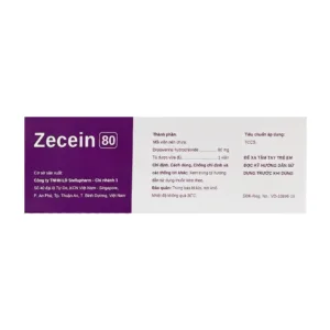 Zecein 80 Stellapharm 5 vỉ x 10 viên