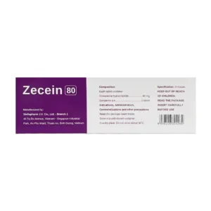 Zecein 80 Stellapharm 5 vỉ x 10 viên