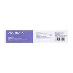 Zopistad 7.5mg Stella 1 vỉ x 10 viên