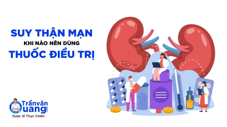 Điều trị suy thận: Khi nào nên sử dụng thuốc!