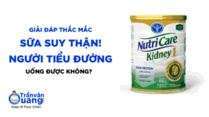 Sữa cho người suy thận