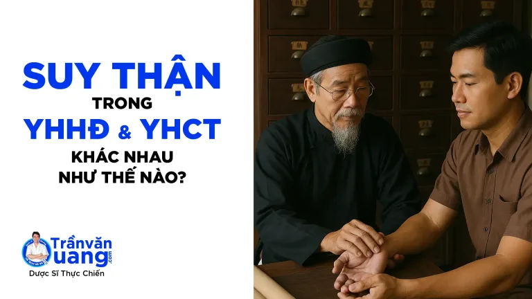 Thận hư hay Suy thận trong y học cổ truyền khác gì với y học hiện đại?