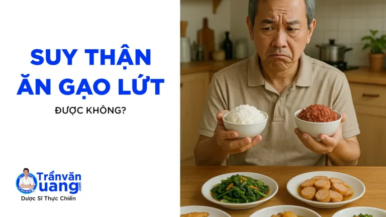 Suy thận ăn gạo lứt được không?