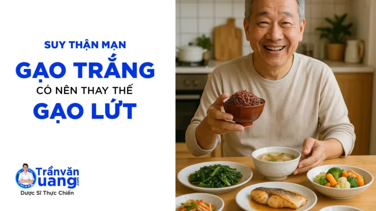 Suy thận mạn bỏ ăn gạo trắng sang ăn gạo lứt, Bác sĩ nói gì?